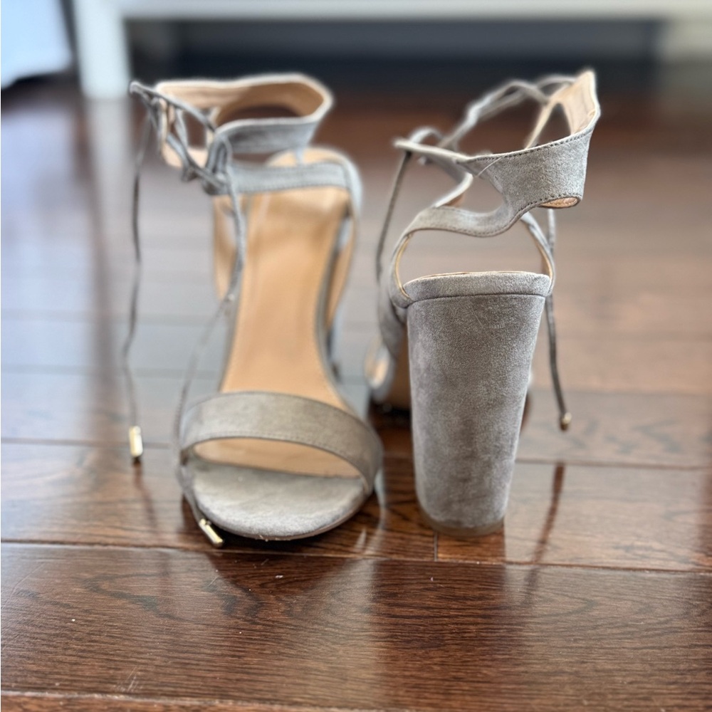Elegant Gray Women's Heels